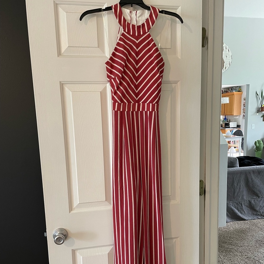 Striped Jumpsuit - Size 3 - Never Worn